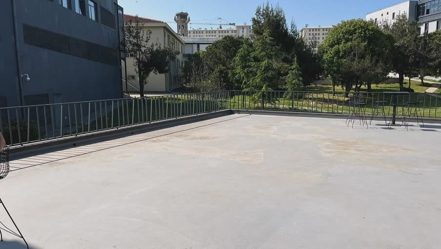 Uygulama öncesi teras – mevcut durum
